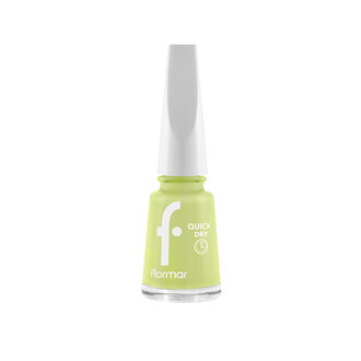 Flormar Quick Dry Çabuk Kuruyan İnce Yapılı Oje - QD43 Green First