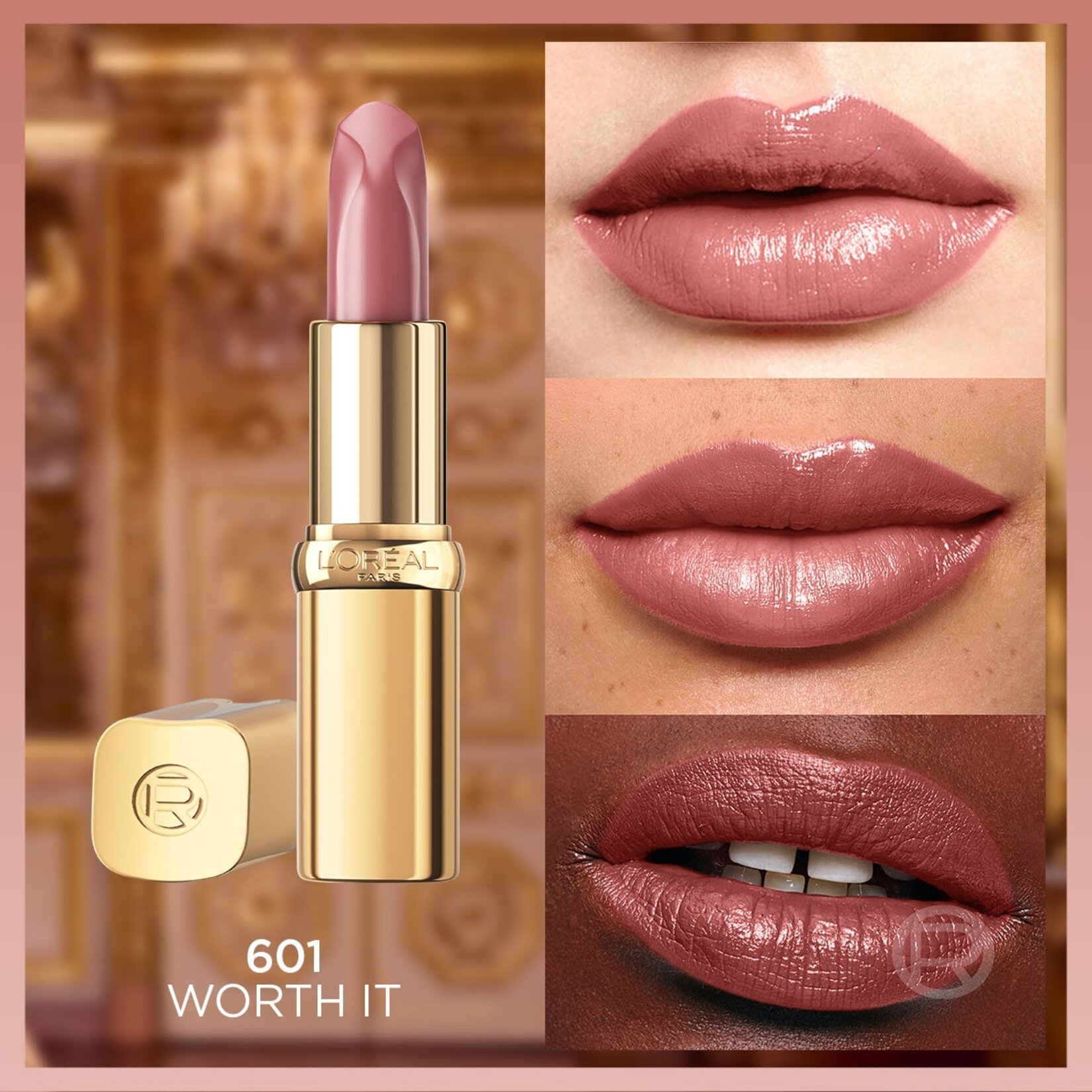 L'Oreal Paris Color Rich Nudes Of Worth 601 Worth It - Görsel 3