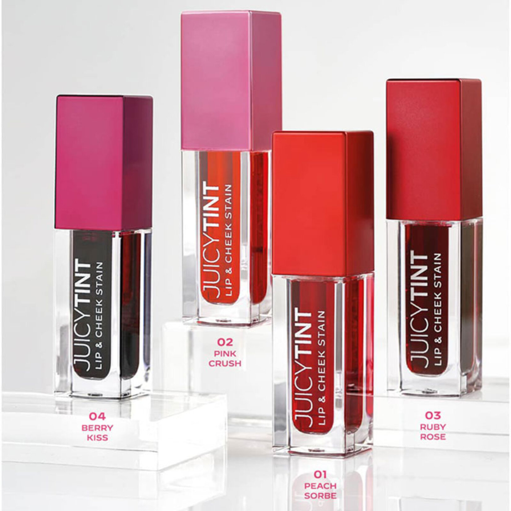 Golden Rose Juicy Tint Lip & Cheek Stain No:02 Pink Crush - Görsel 3