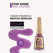 Flormar Star Shine Yoğun Renk Veren Metalik Oje - 026 The Shine Of You - Görsel 4