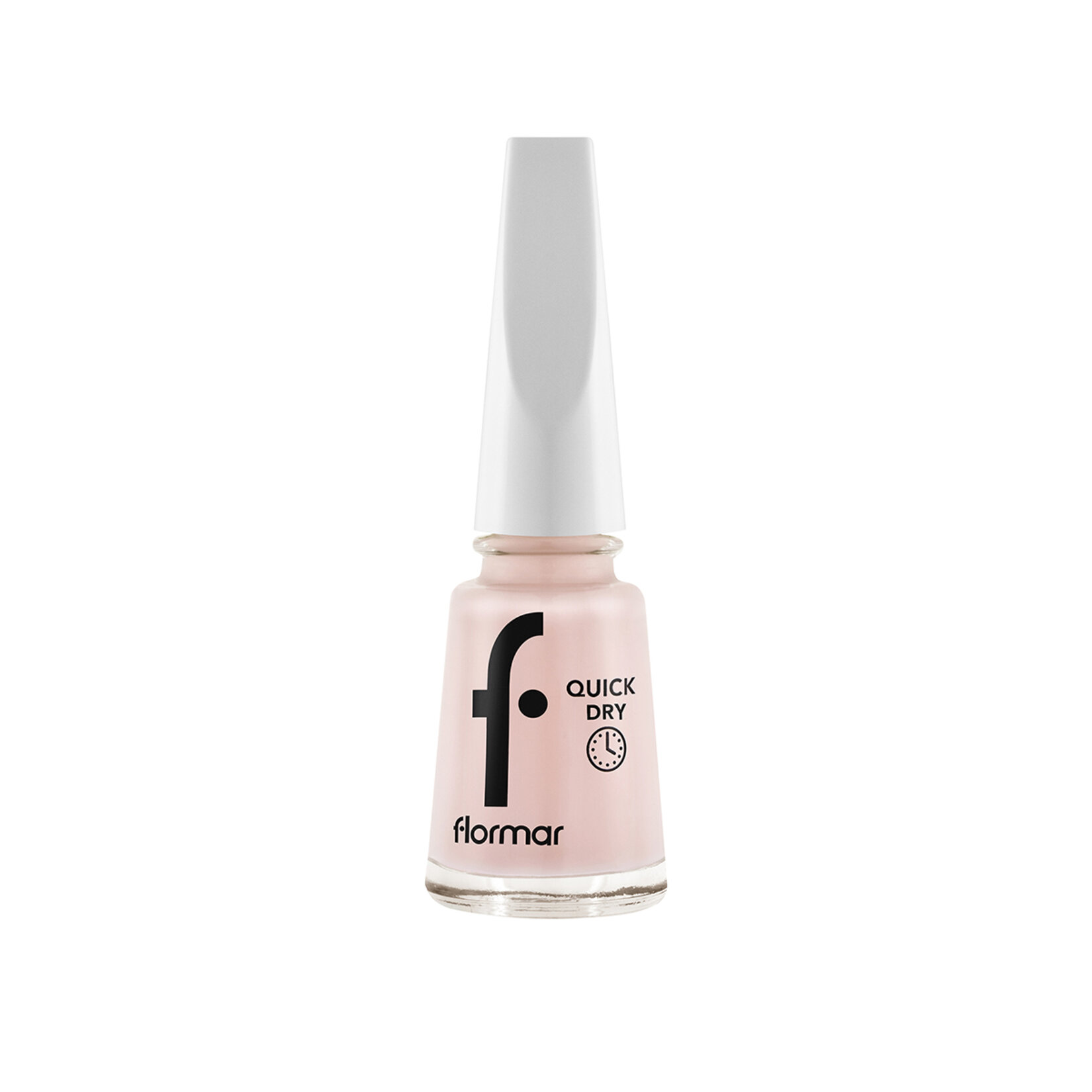 Flormar Quick Dry Çabuk Kuruyan İnce Yapılı Oje - 002 Soft Pink - Görsel 1