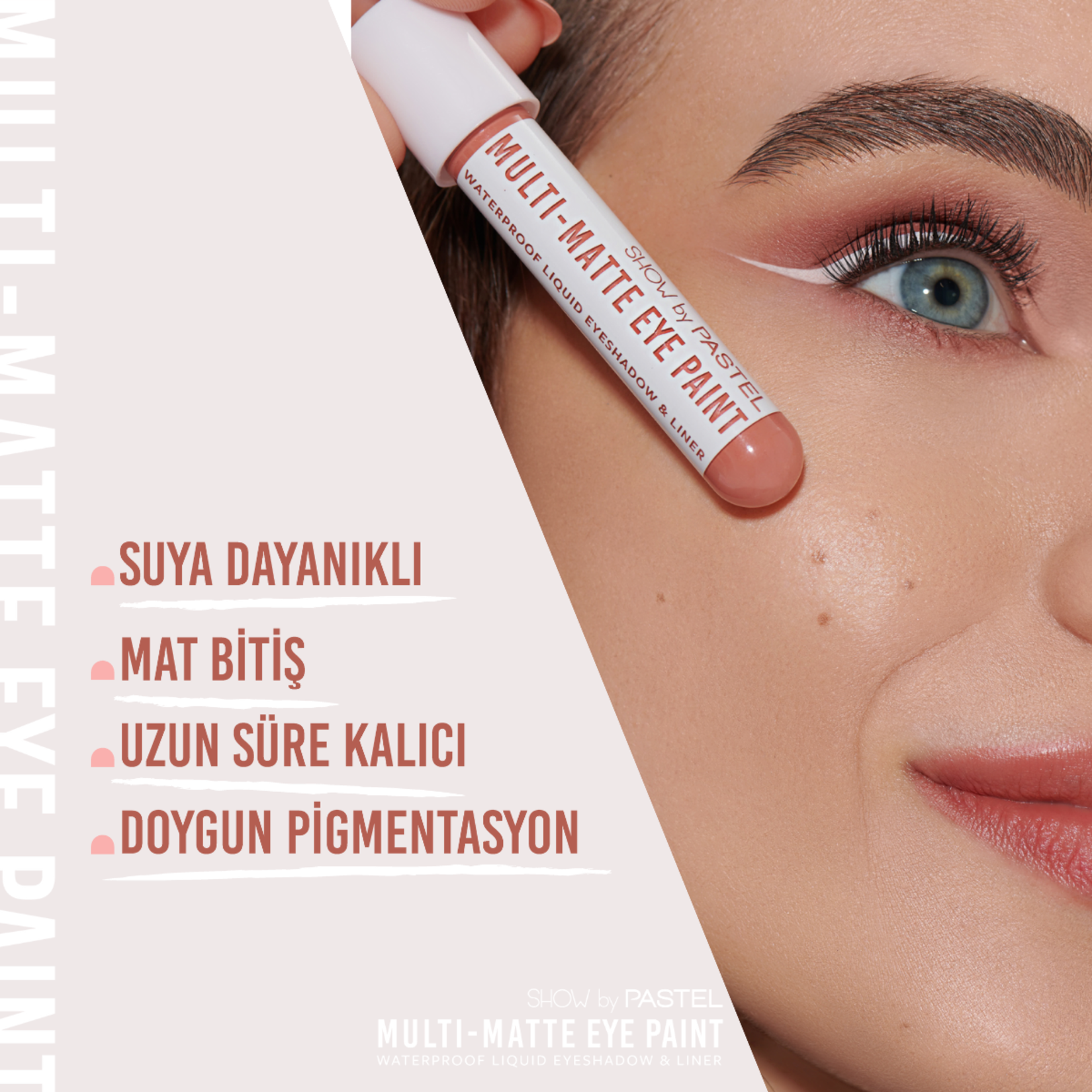 Show By Pastel Eye Paint Eyeshadow & Liner 80 - Görsel 4