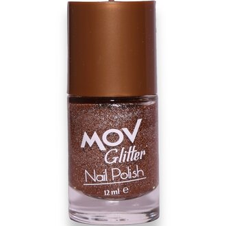 Mov Glitter Mavi Oje No:10