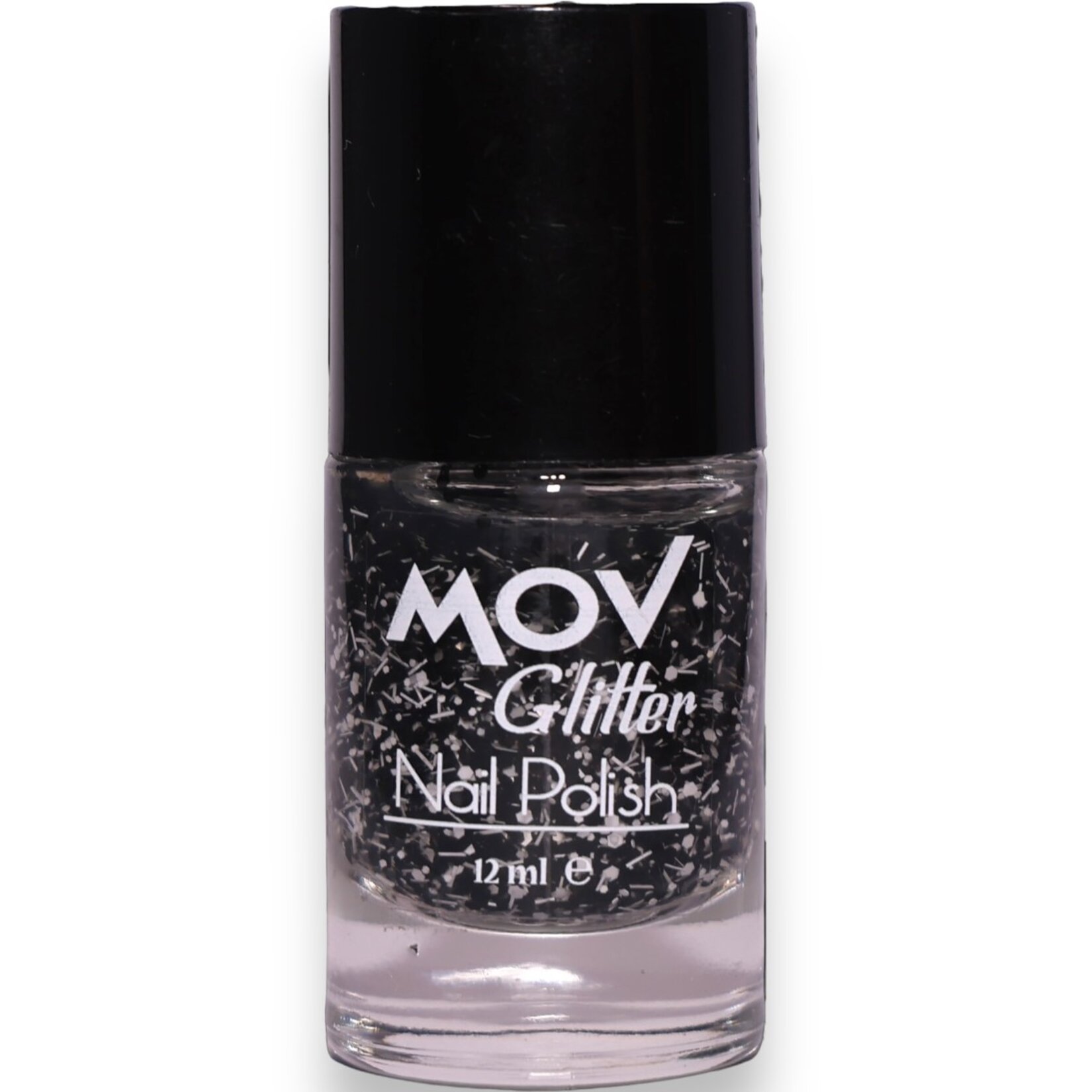 Mov Glitter Oje No:12