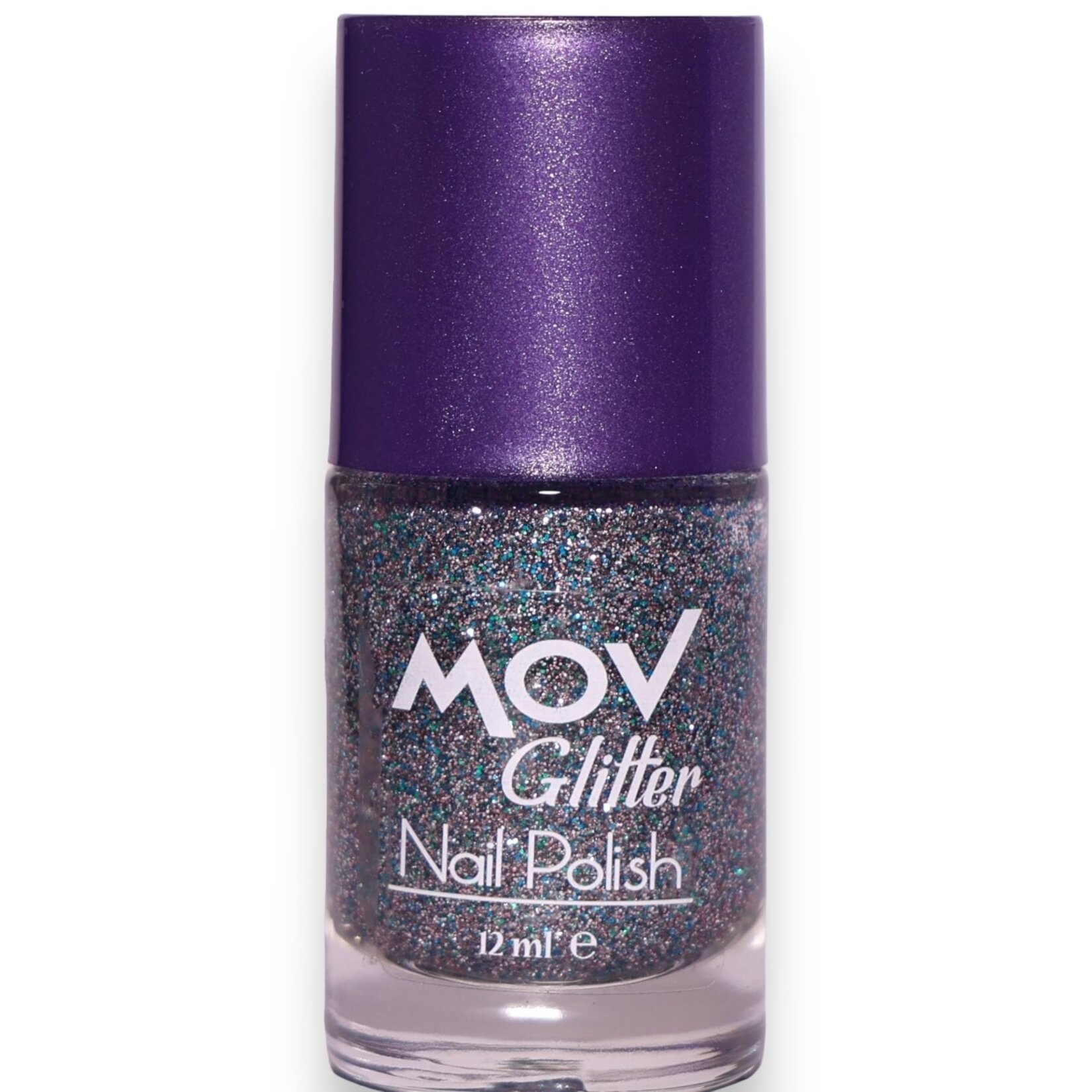 Mov Glitter Oje No:11