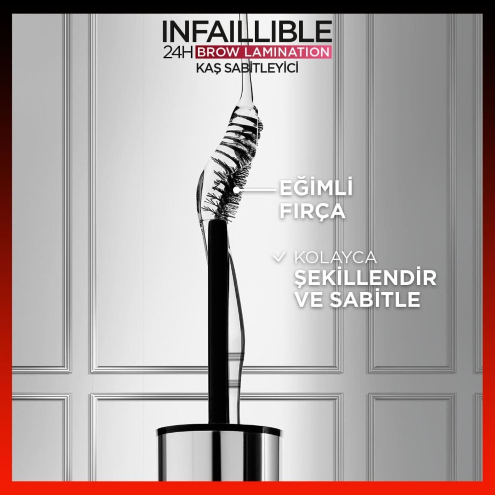 L'Oréal Paris Infaillible 24H Brow Lamination Şeffaf Kaş Sabitleyici - Görsel 3