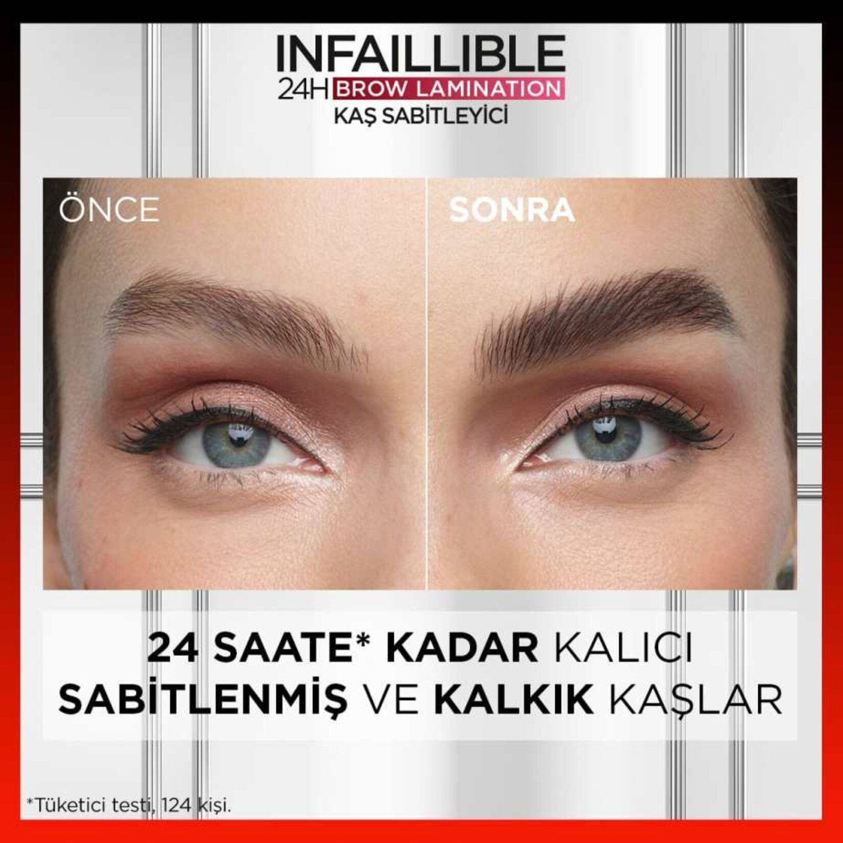 L'Oréal Paris Infaillible 24H Brow Lamination Şeffaf Kaş Sabitleyici - Görsel 5