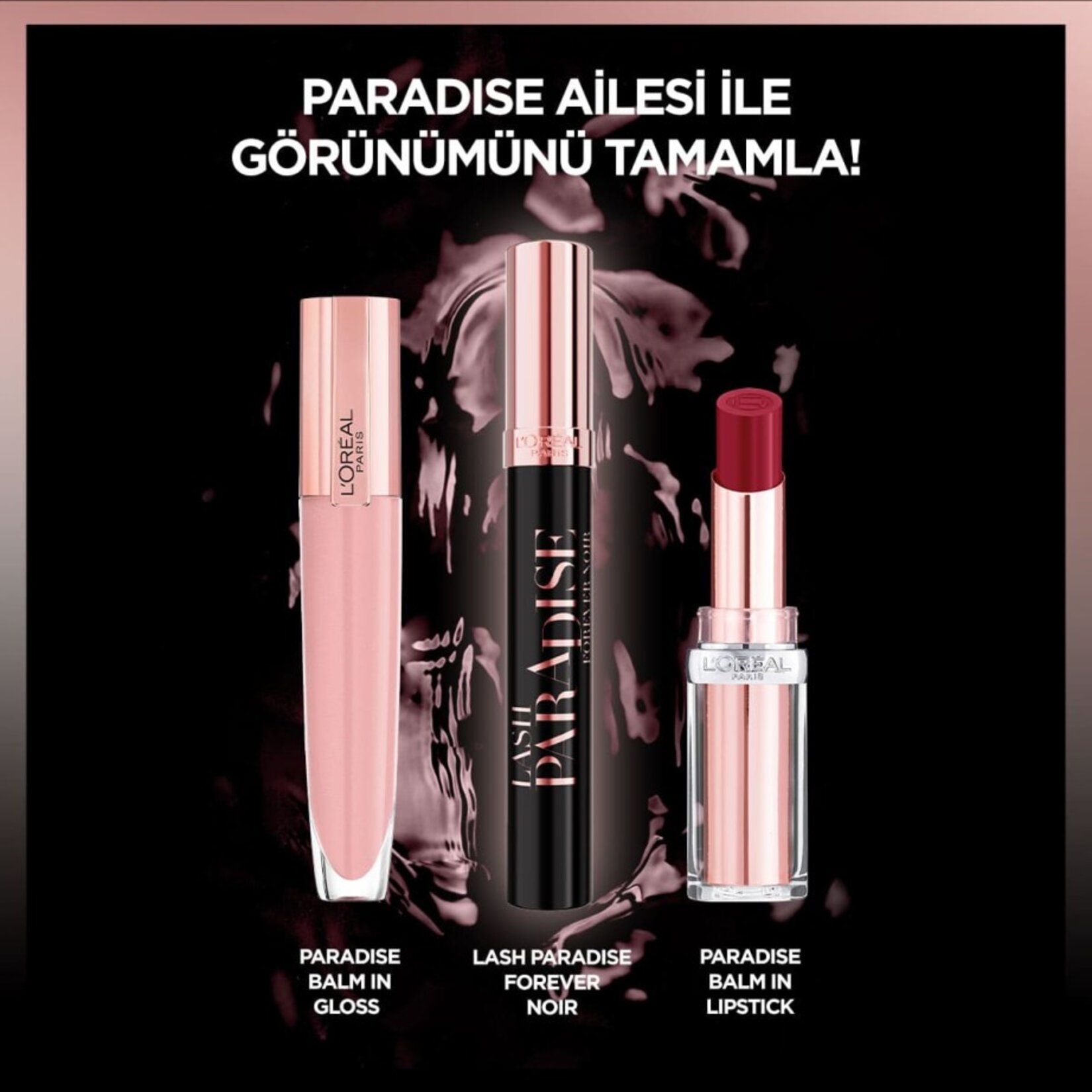 L'Oréal Paris Lash Paradise Forever Noir Maskara - Görsel 5