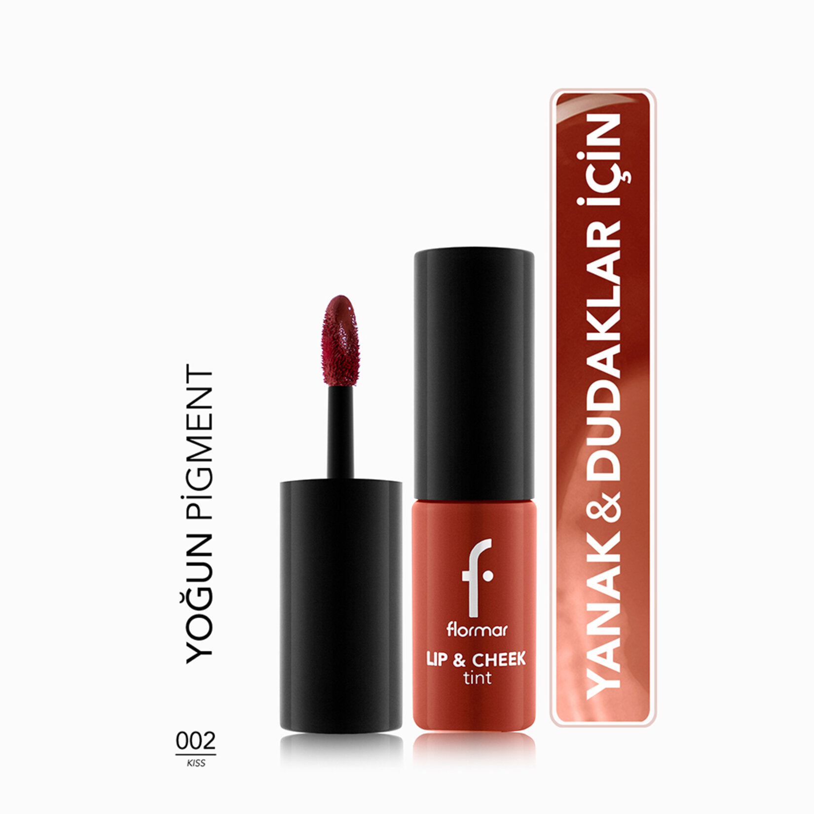Flormar Lip & Cheek Tint Lct New 002 Kiss - Görsel 1