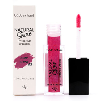 Bade Natural Nemlendirici Lipgloss Pink Shine 03 Dudak Parlatıcısı