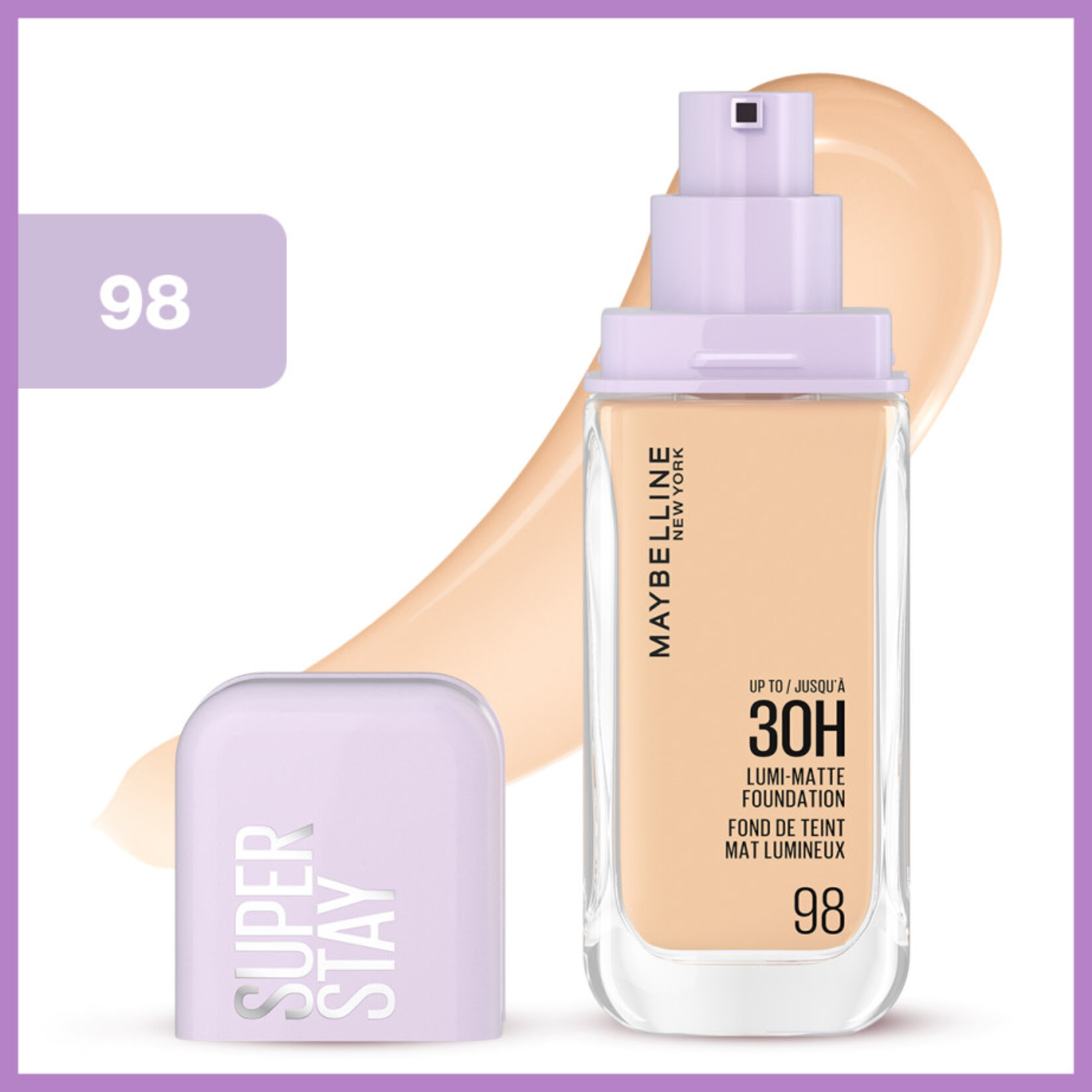 Maybelline New York Super Stay Lumi Fondöten - 98 - Görsel 2