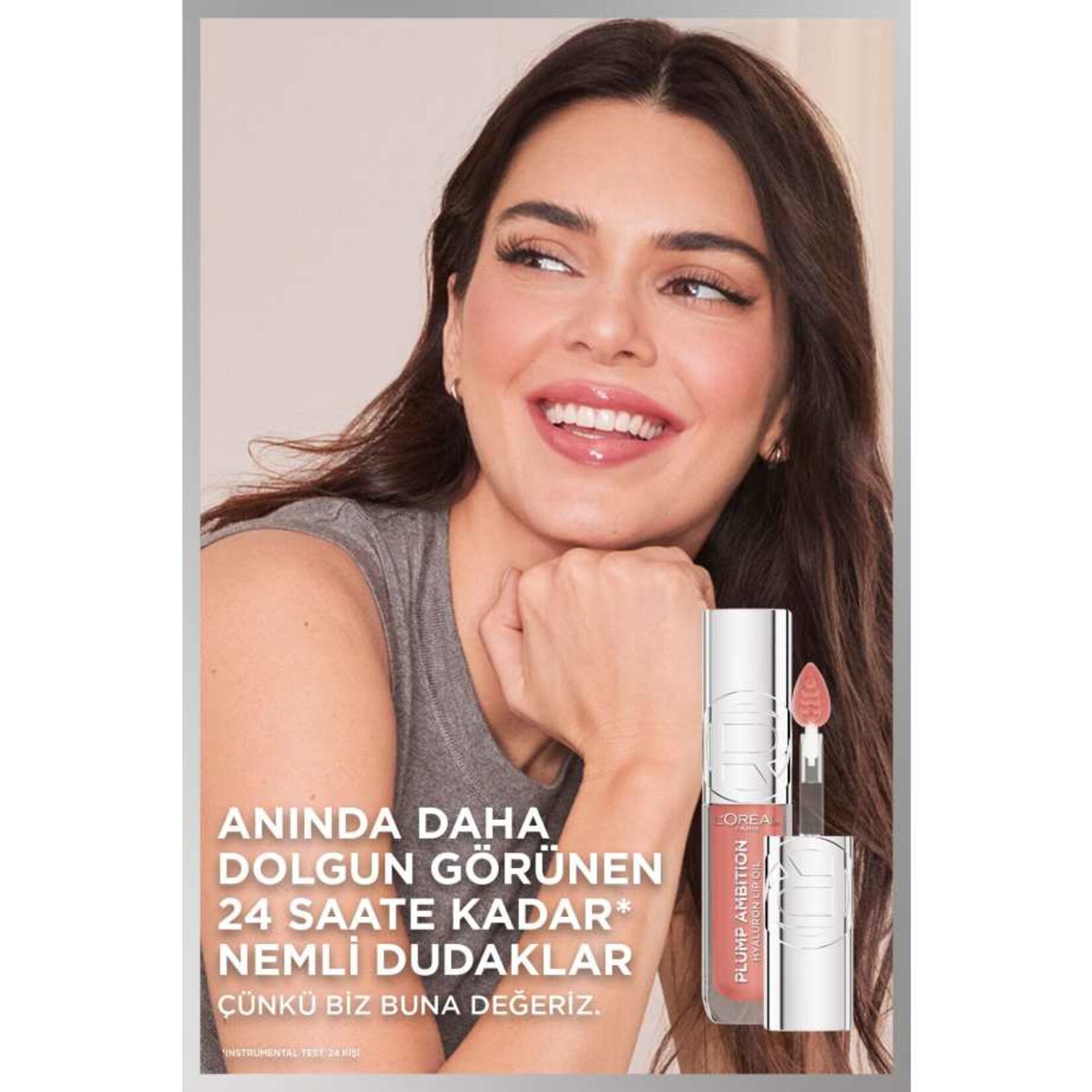 L'Oréal Paris Plump Ambition Hyaluron Lip Oil Besleyici ve Nemlendirici Dudak Parlatıcısı - 380 Rouge In Love - Görsel 3