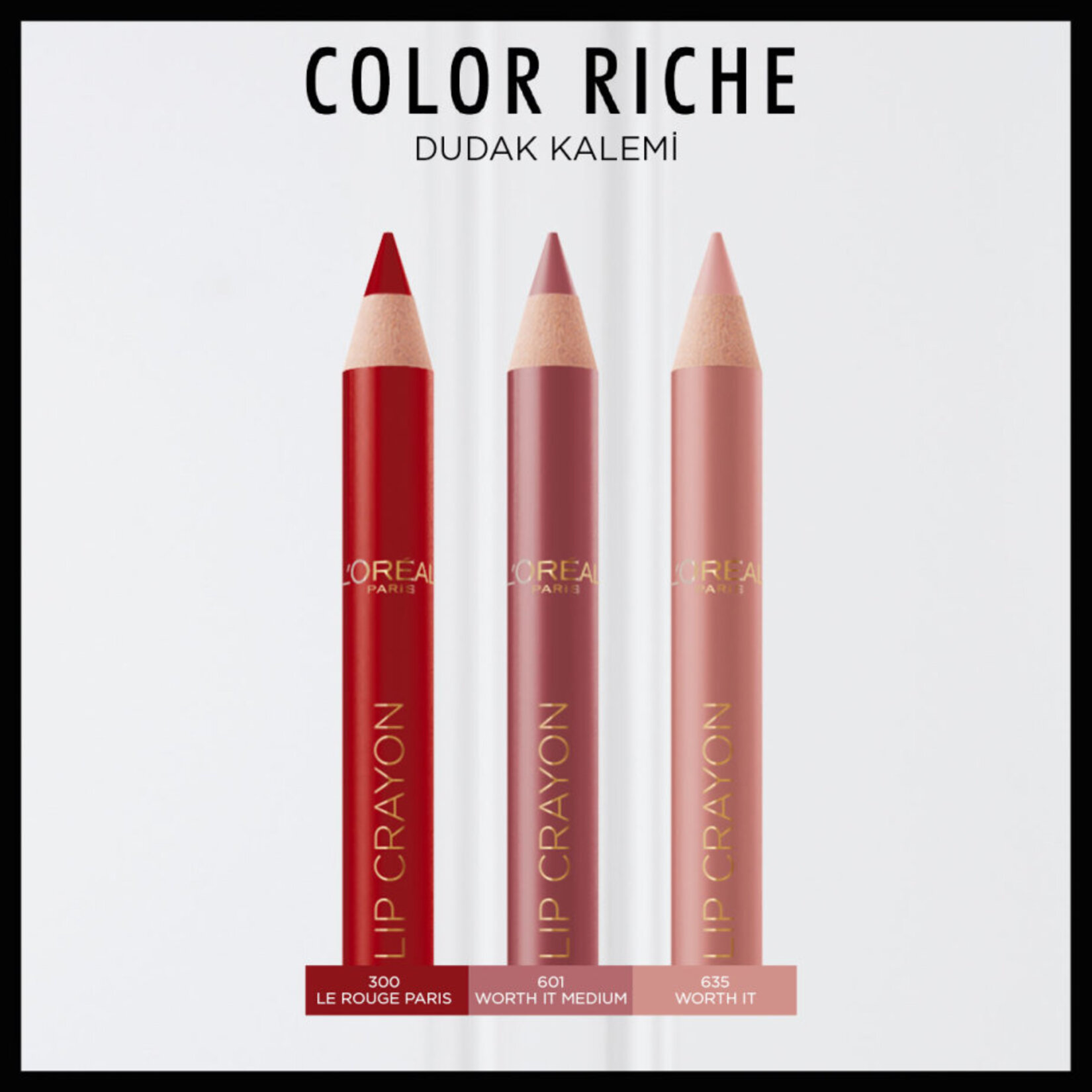 L'Oréal Paris Color Riche Dudak Kalemi - 635 Worth It Medium - Görsel 4