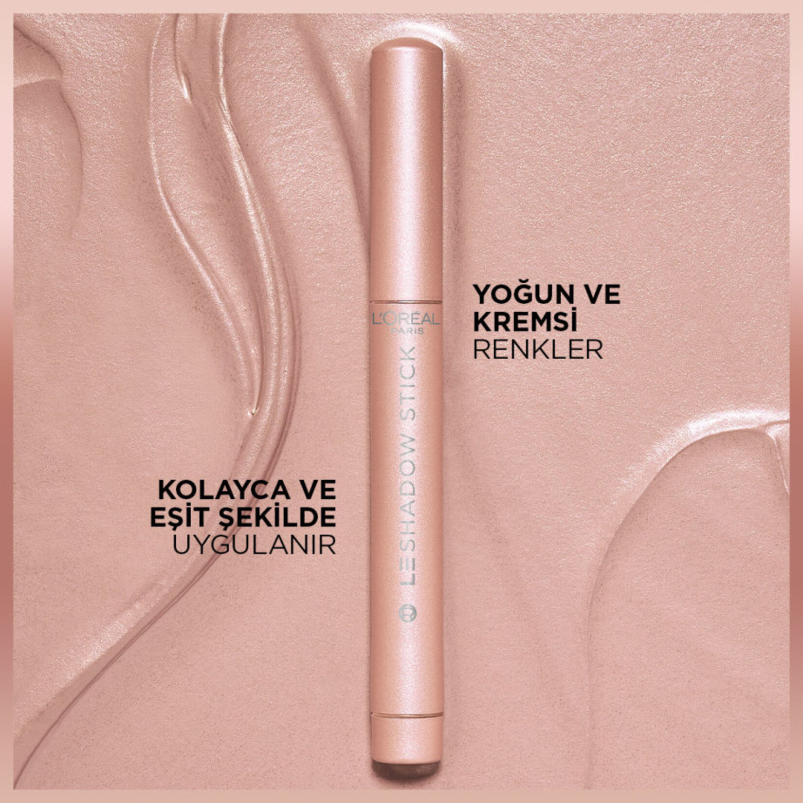 L'Oréal Paris Le Shadow Stick Göz Farı - 115 Twinkly Rose - Görsel 4