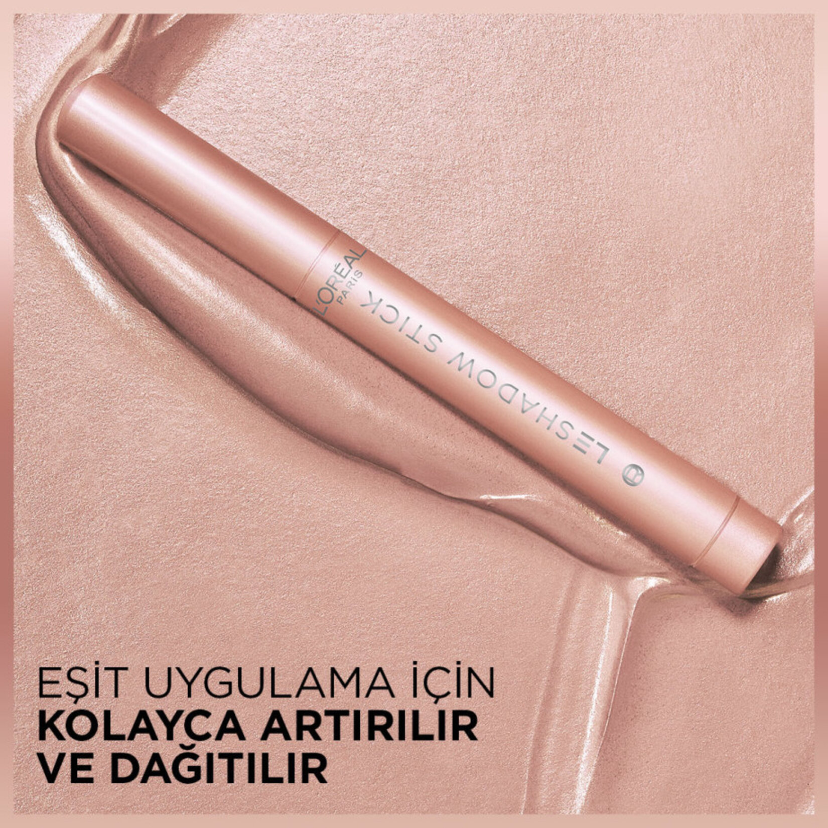 L'Oréal Paris Le Shadow Stick Göz Farı - 115 Twinkly Rose - Görsel 5