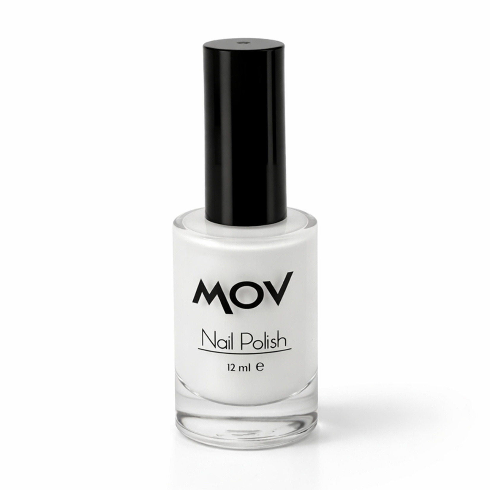 Mov Oje Nail Polish No:03 Kireç Beyaz - Görsel 1