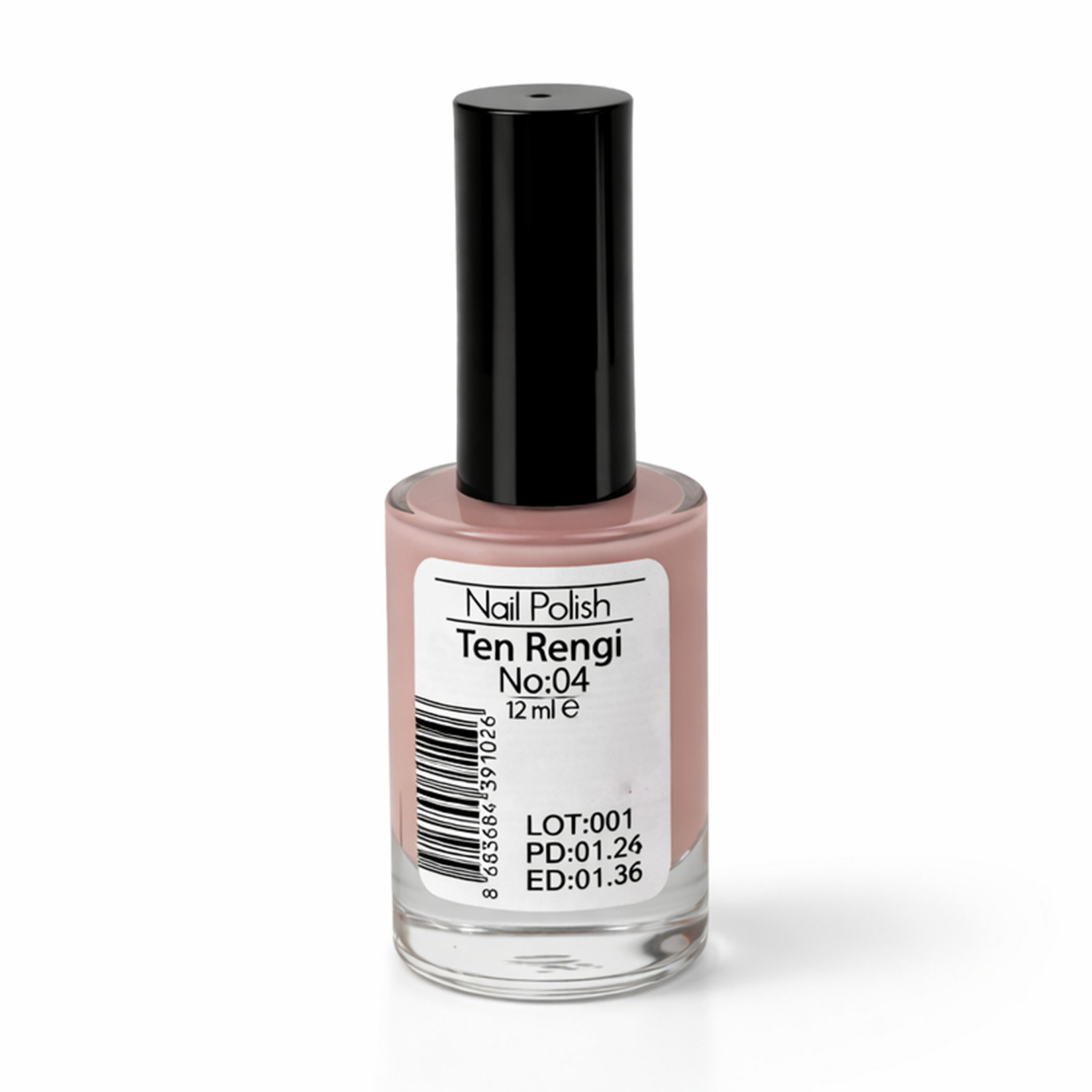 Mov Oje Nail Polish No:04 Ten Rengi - Görsel 2