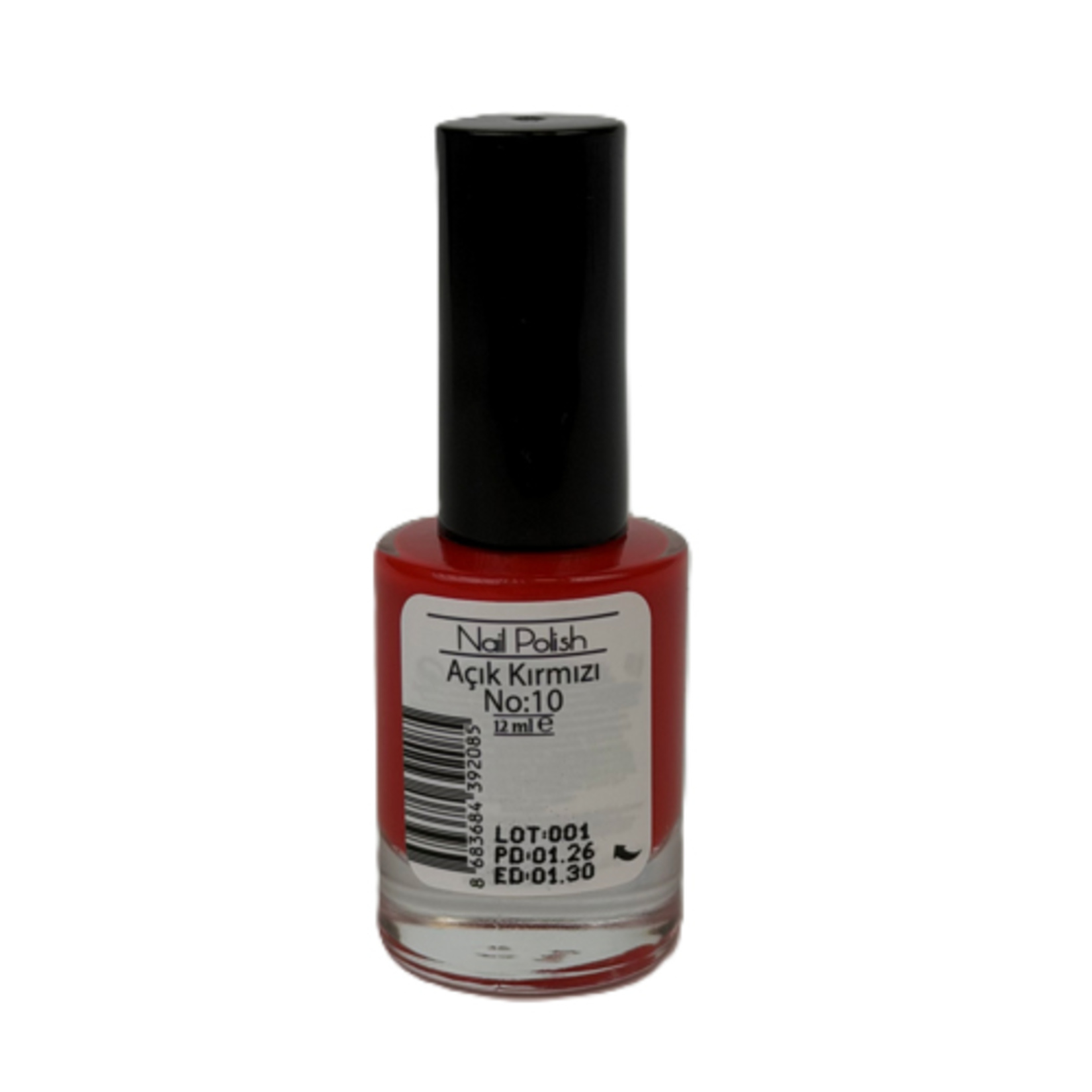 Mov Oje Nail Polish No:10 Açık Kırmızı - Görsel 2