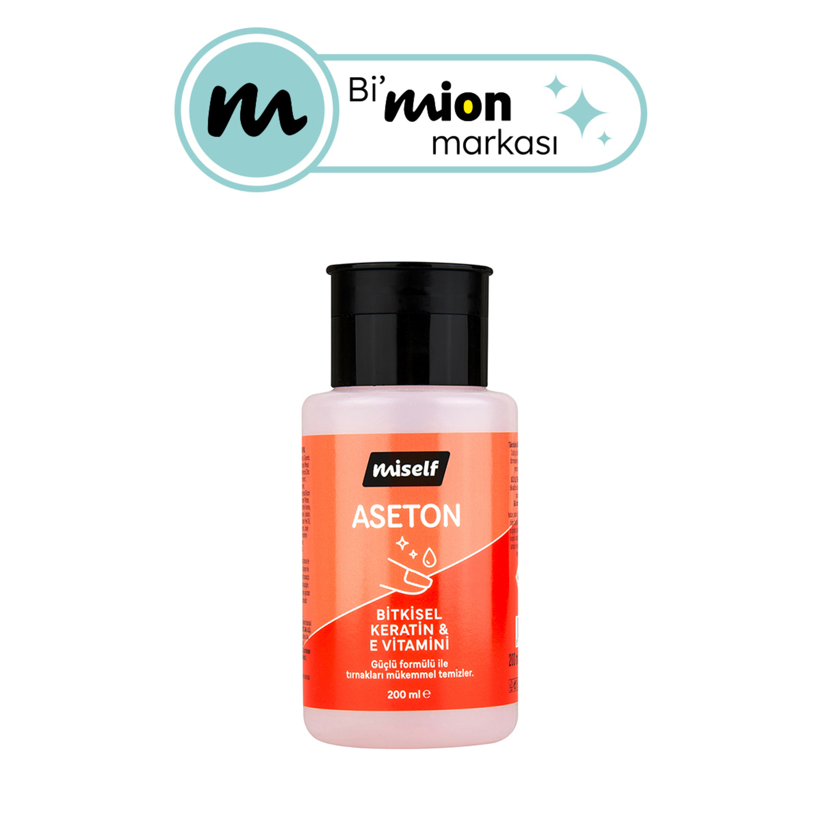 Miself Pompalı Aseton 200 Ml
