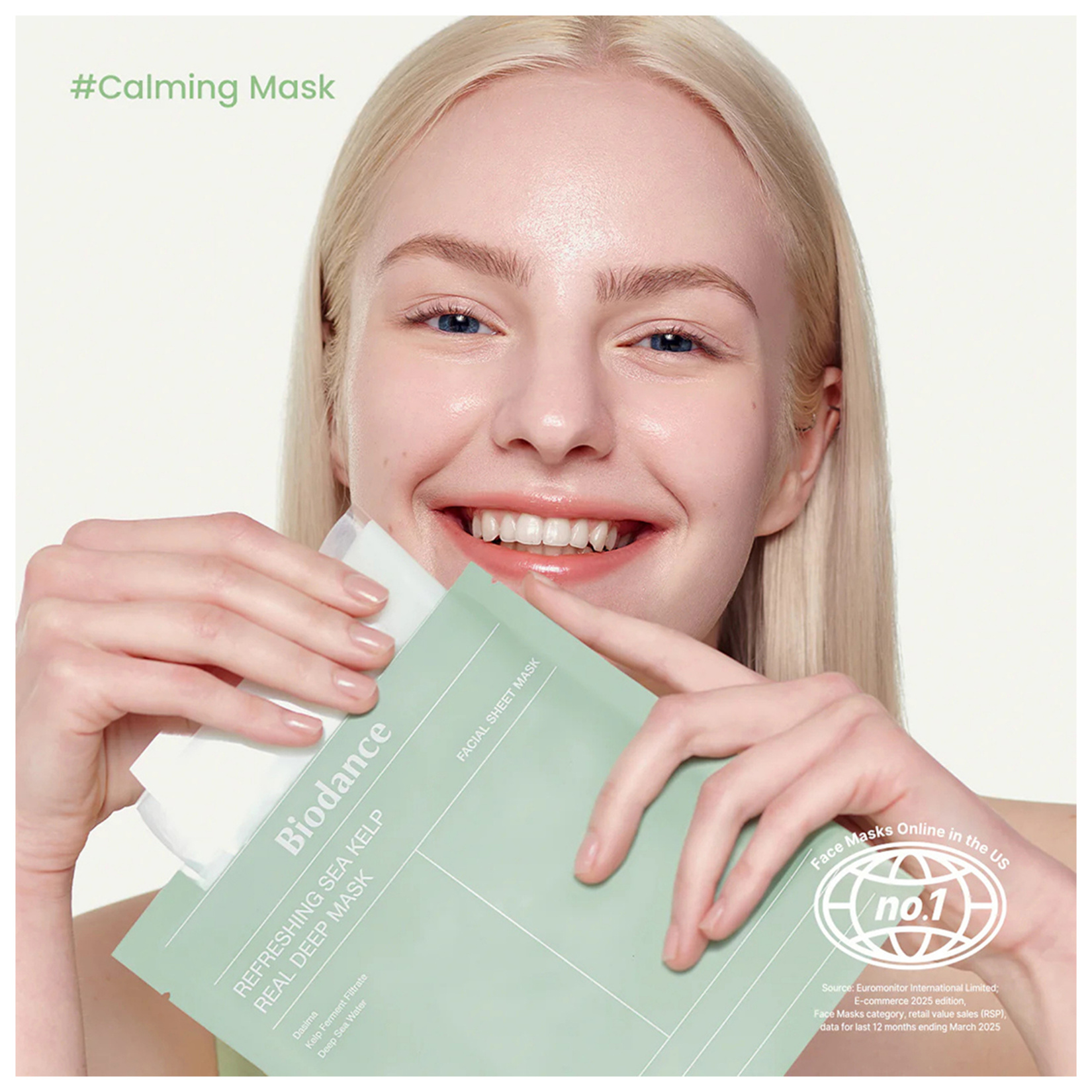 Biodance Refreshing Sea Kelp Real Deep Mask 1 Adet 34 G - Görsel 3