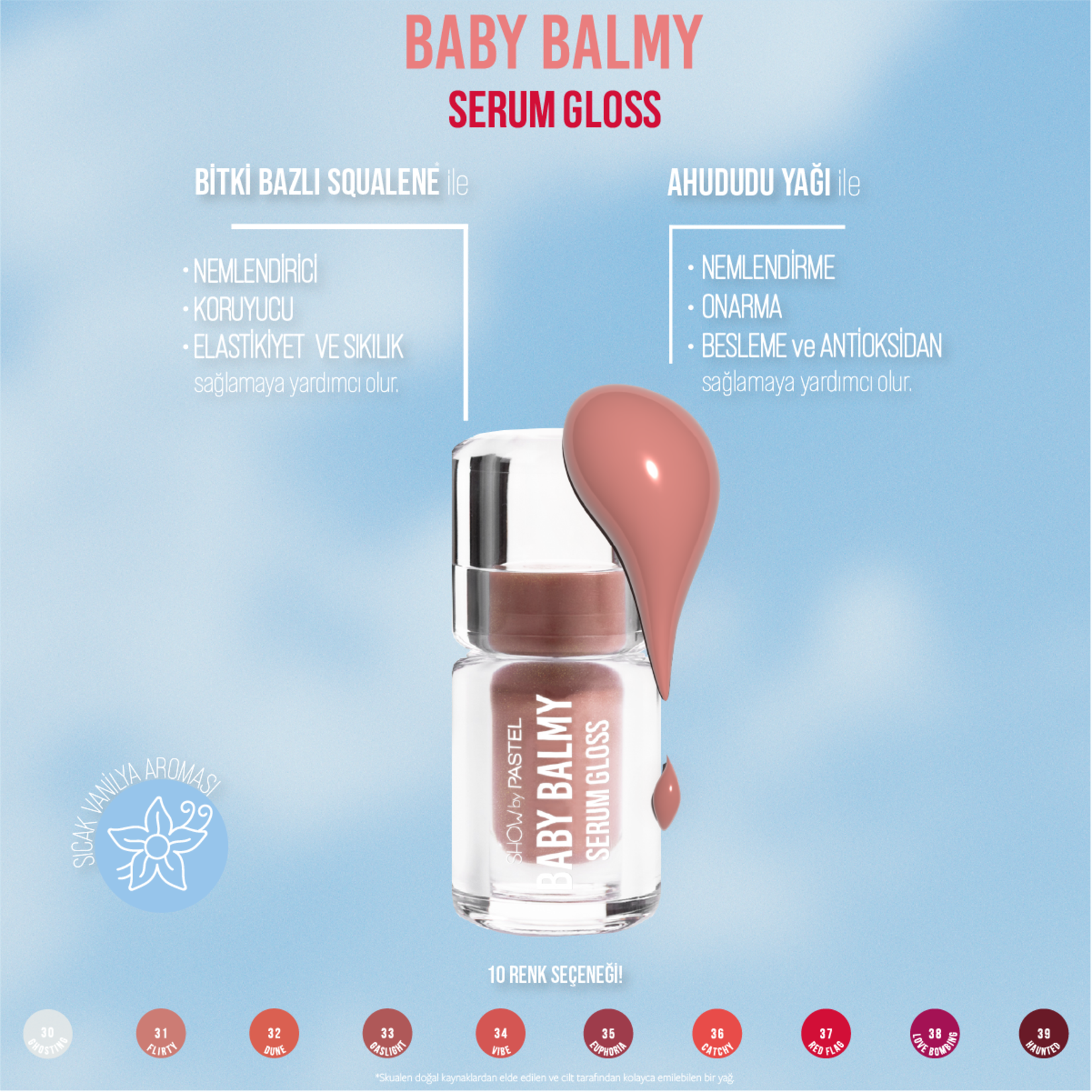Show By Pastel Baby Balmy Gloss 31 Flirty - Görsel 3