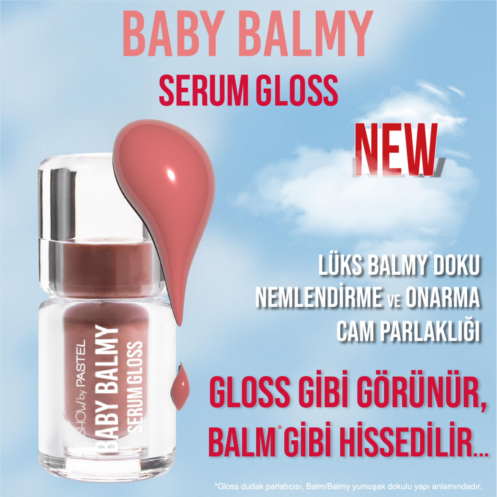 Show By Pastel Baby Balmy Gloss 33 Gaslight - Görsel 2