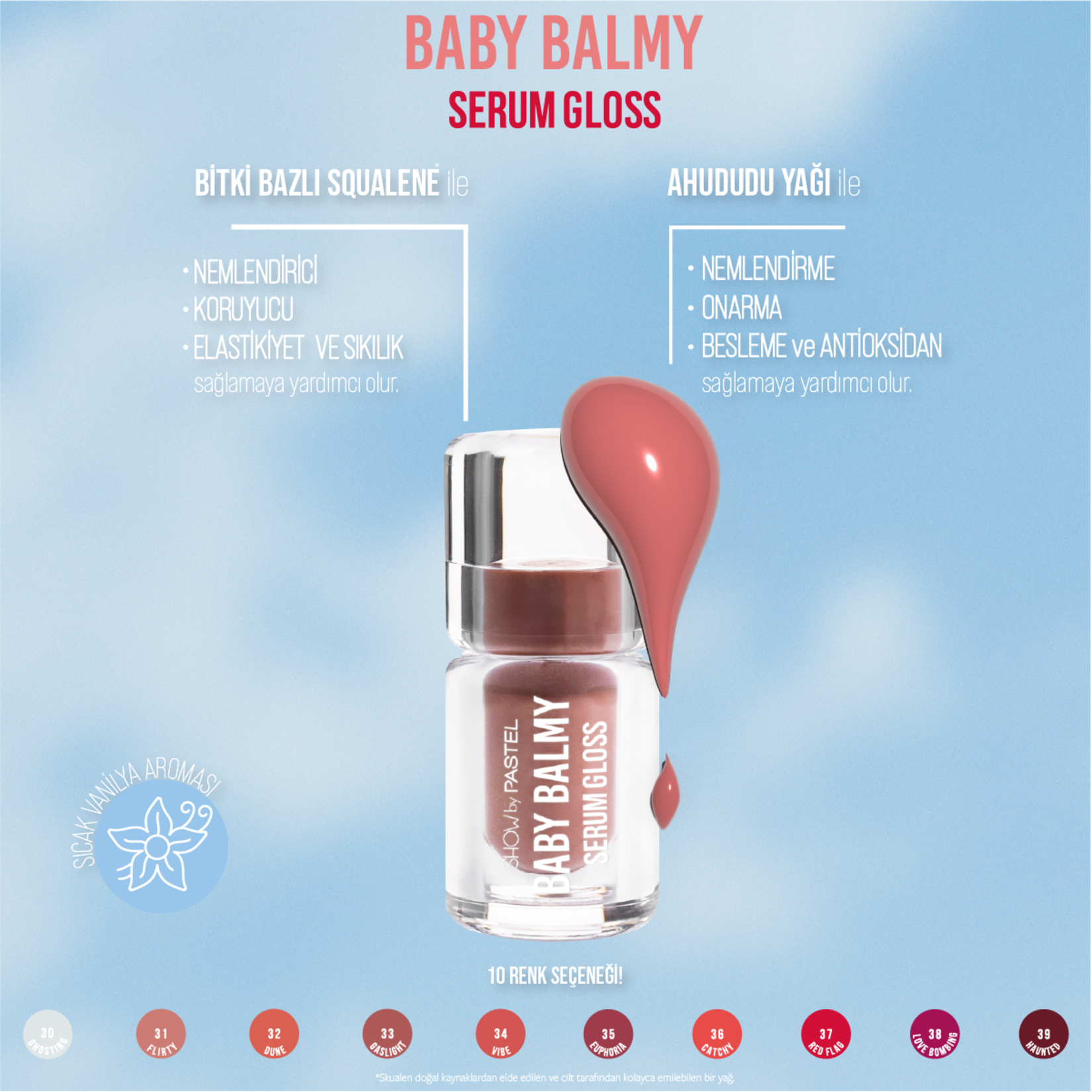 Show By Pastel Baby Balmy Gloss 33 Gaslight - Görsel 3
