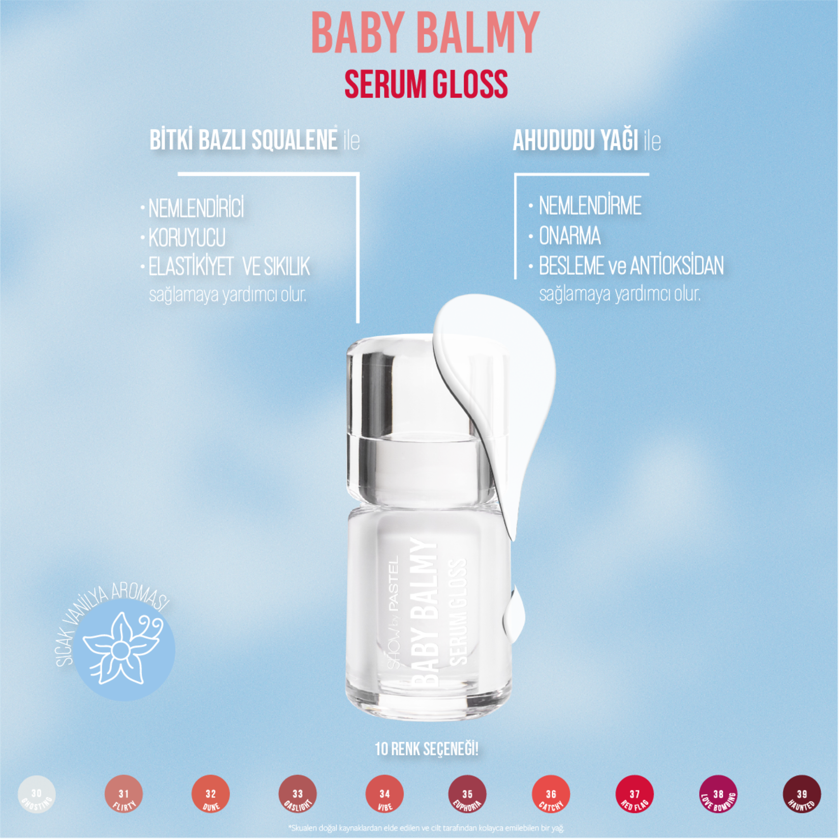 Show By Pastel Baby Balmy Gloss 30 Ghosting - Görsel 3
