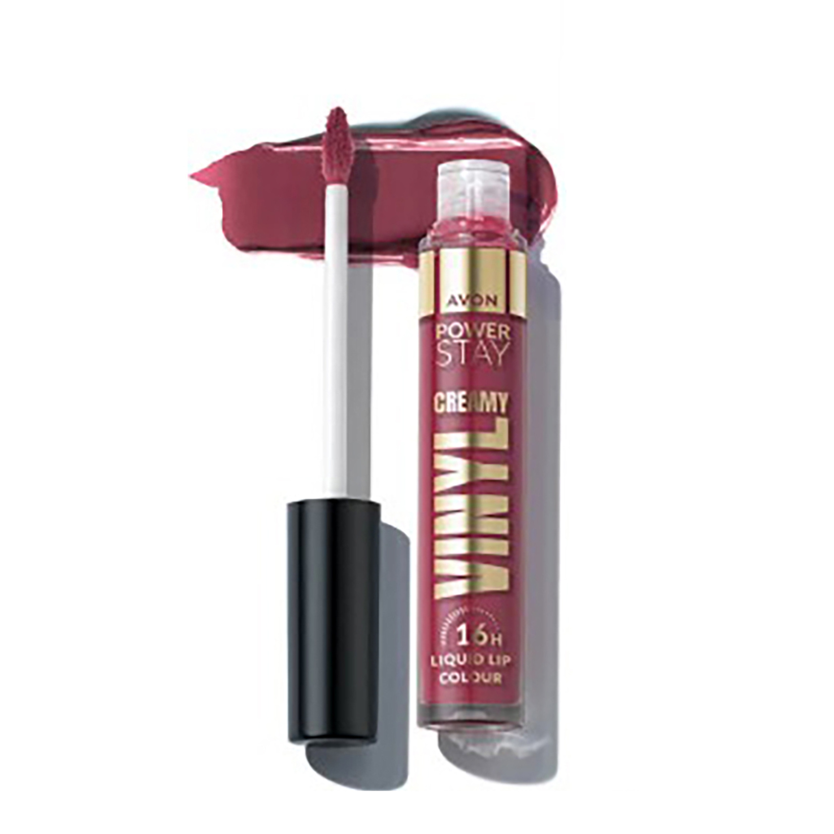 Avon Ruj Power Stay Creamy Vinyl Liq Berry Bloom