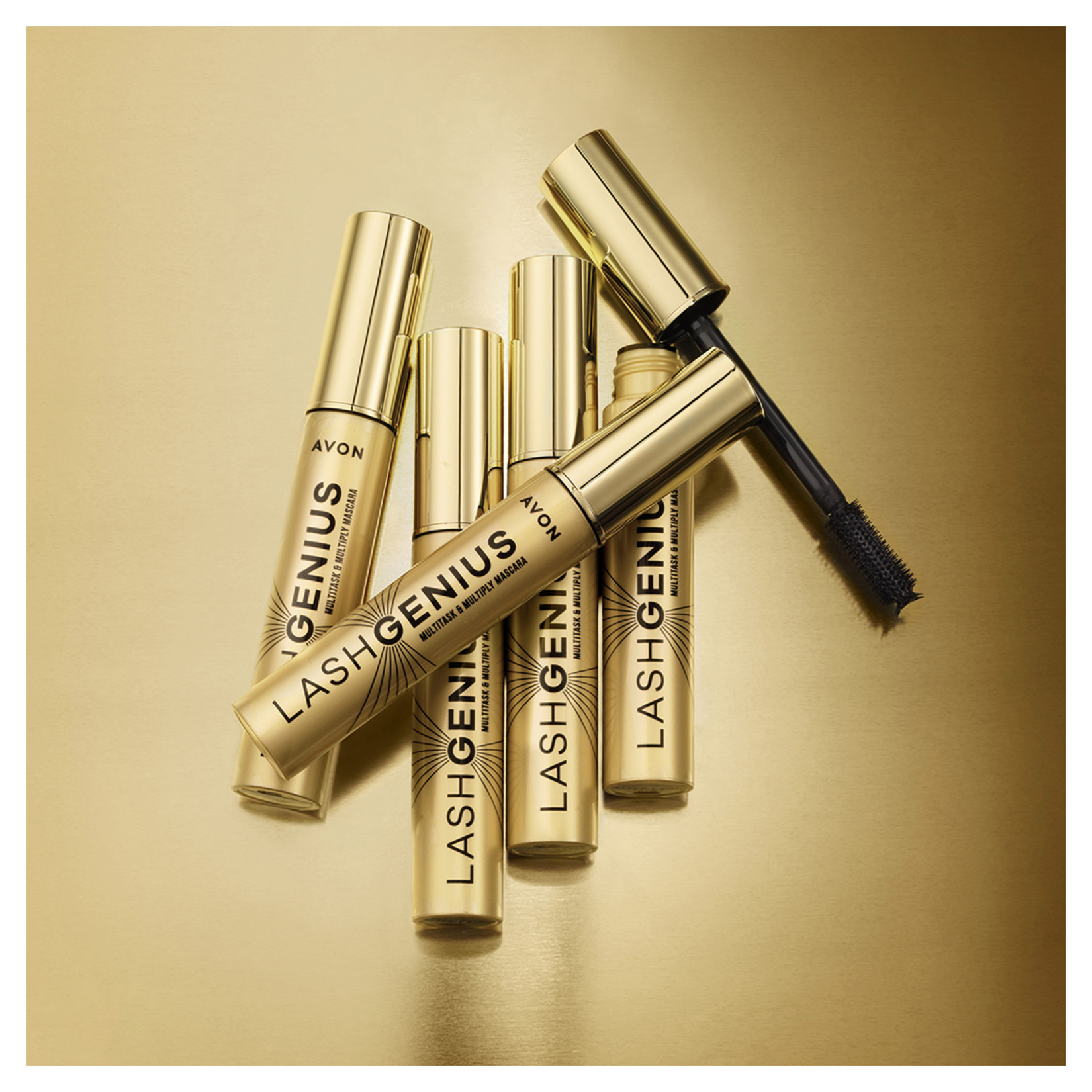 Avon Lash Genius Blackest Black Maskara - Görsel 5