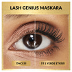 Avon Lash Genius Blackest Black Maskara - Görsel 7