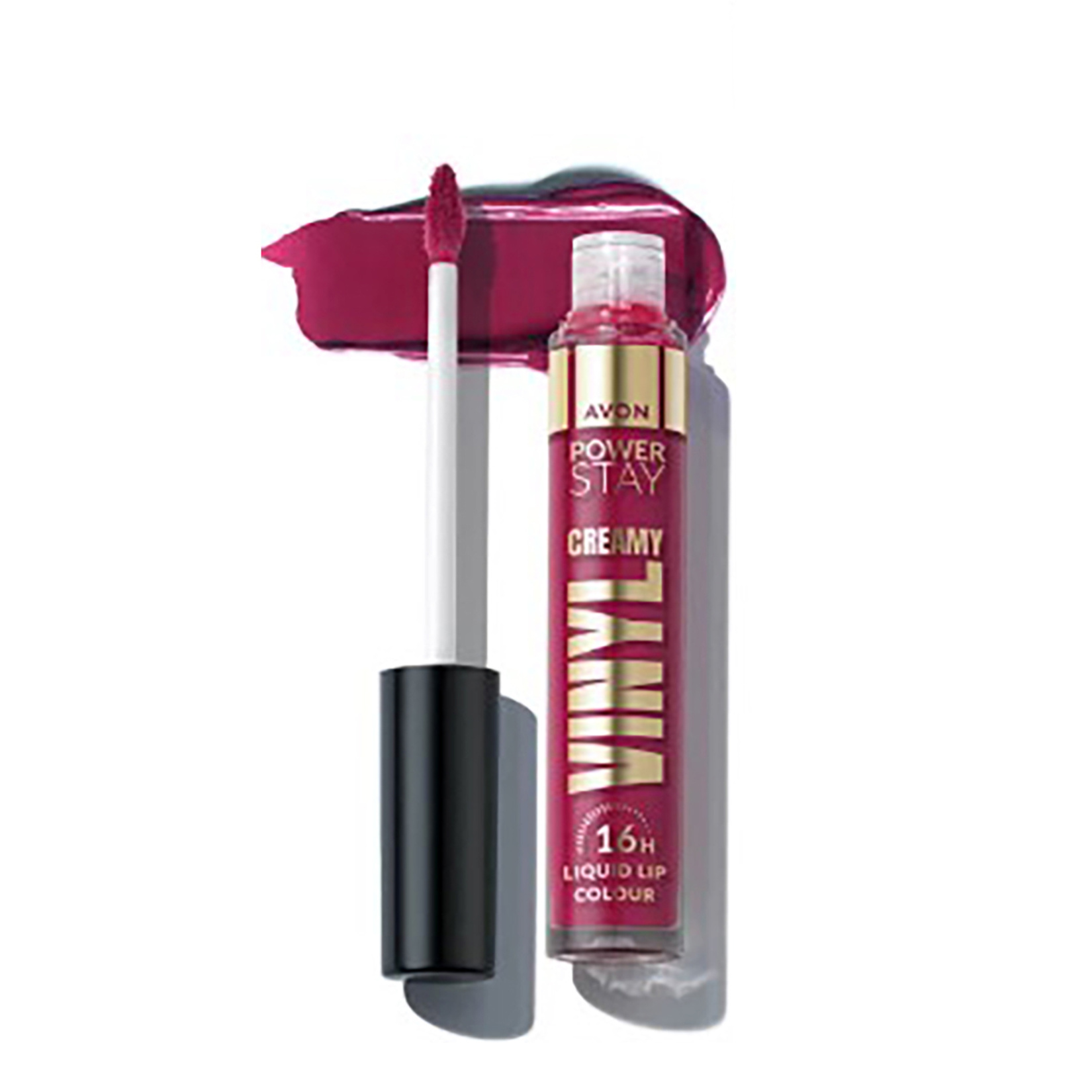 Avon Ruj Power Stay Creamy Vinyl Liq Mighty Magent