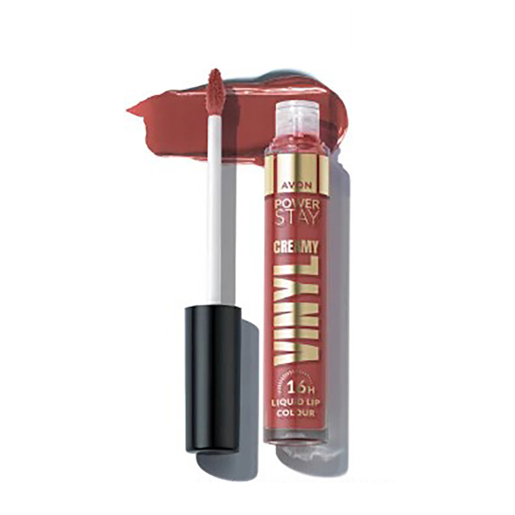 Avon Ruj Power Stay Creamy Vinyl Liq Rustic Rebel