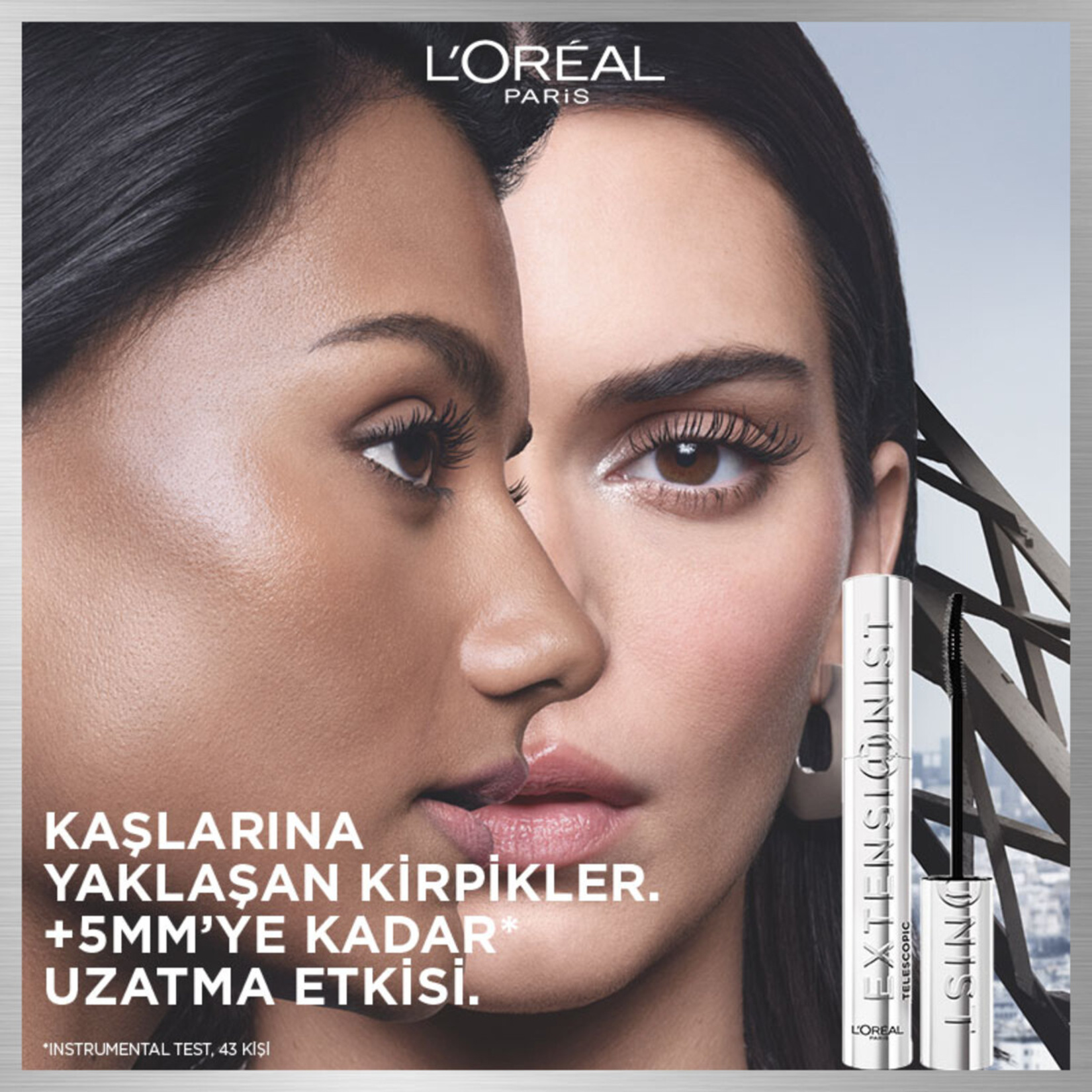L'oreal Paris Maskara Telescopic Extensionist Washable - Görsel 3