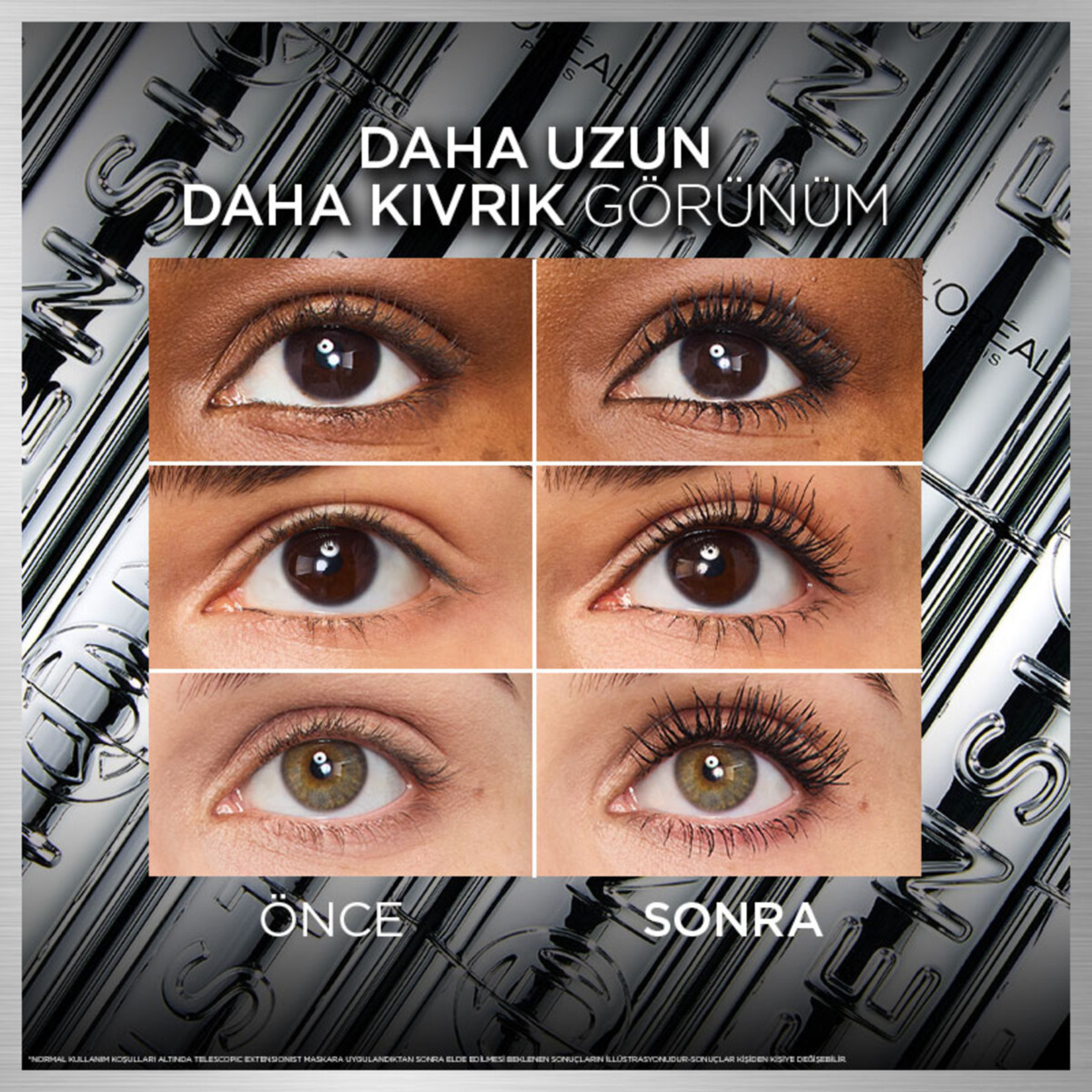 L'oreal Paris Maskara Telescopic Extensionist Washable - Görsel 5