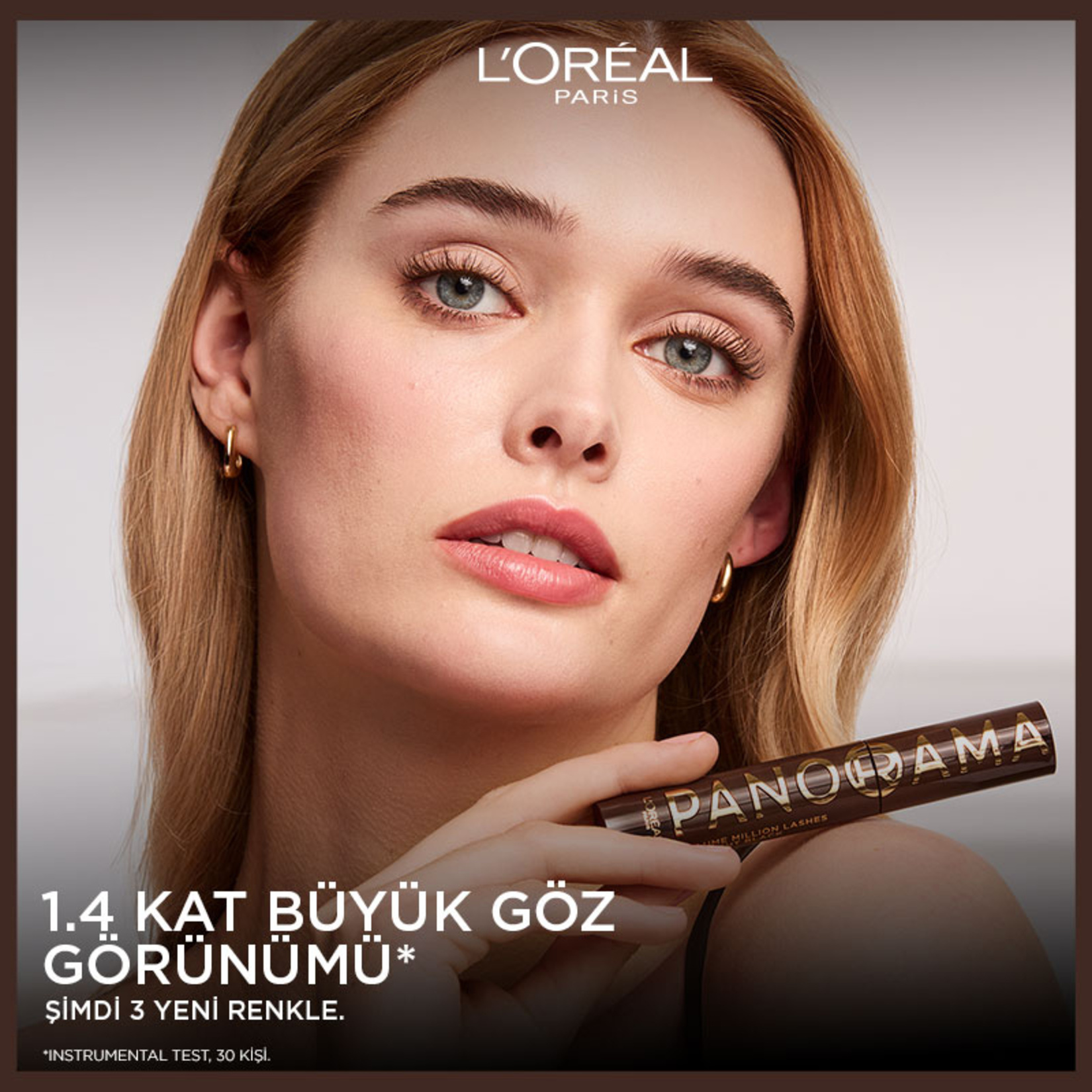 L'Oréal Paris Maskara Panorama Chromatic Brune - Görsel 6