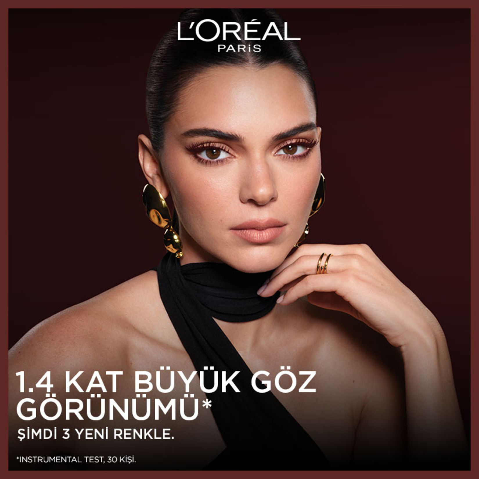 L'Oréal Paris Maskara Panorama Chromatic Bordeaux - Görsel 7