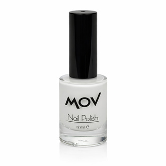 Mov Oje Nail Polish No:01 Beyaz