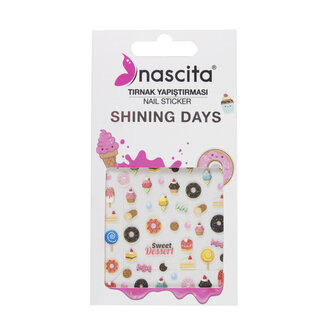 Nascita Sweet Desert Tırnak Sticker