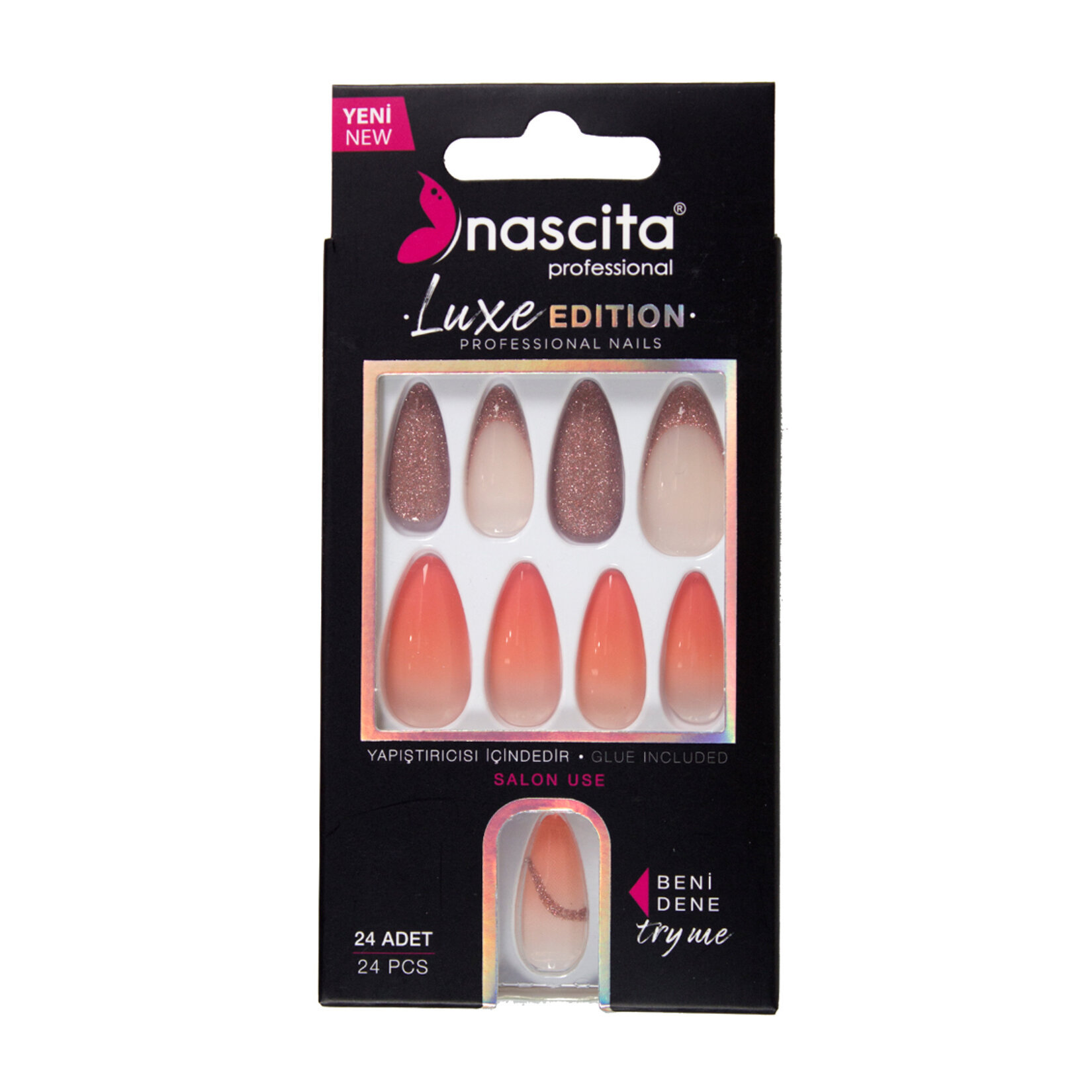 Nascita Luxe Takma Tırnak 24'lü S225