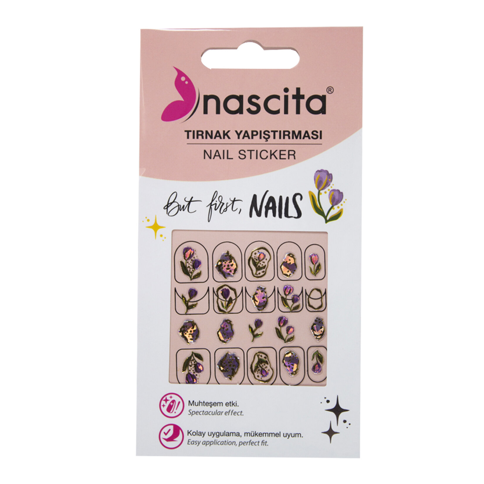 Nascita Tırnak Yapıştırma Sticker S33