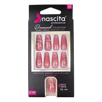 Nascita Taşlı Takma Tırnak S254