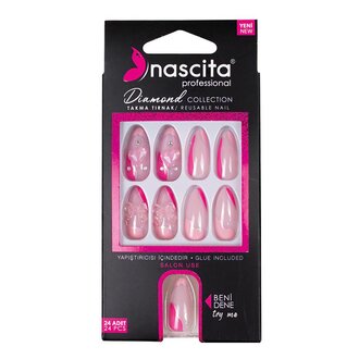 Nascita Taşlı Takma Tırnak S258