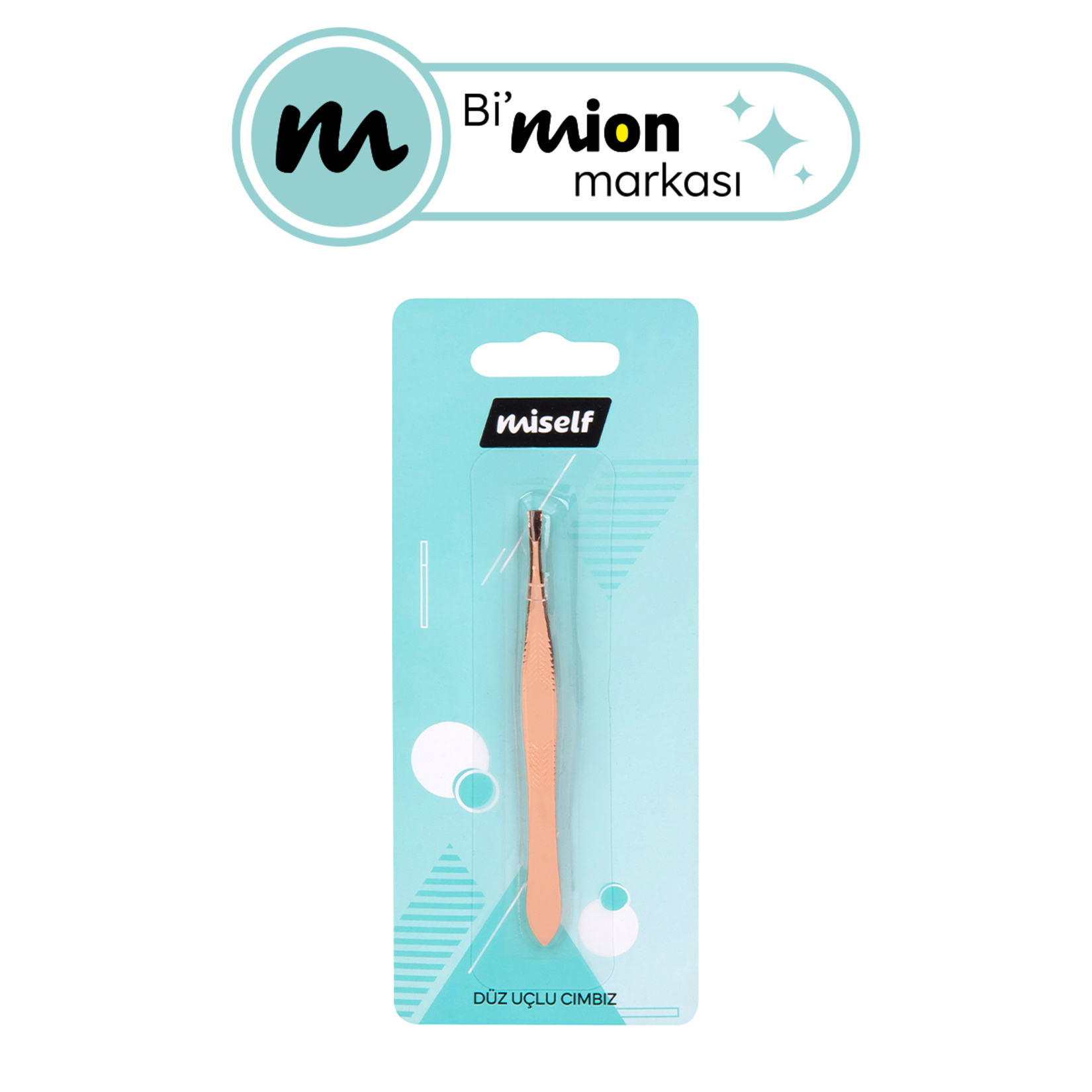 Miself Düz Uçlu Cımbız - Görsel 1
