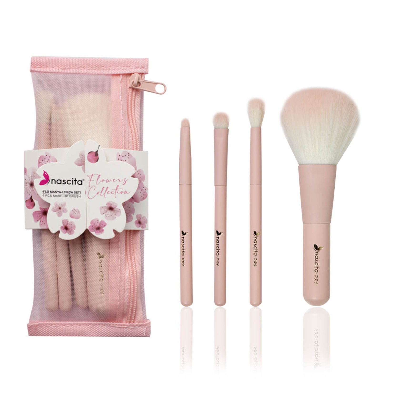 Nascita Flowers Collection Makyaj Fırça Seti - Görsel 2
