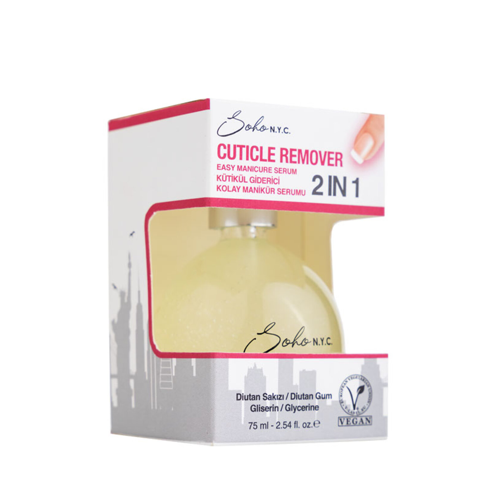 Soho N.y.c. Kütıkül Giderici Kolay Manikür Serumu 75Ml - Görsel 1