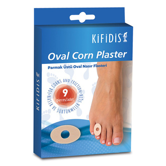 Kifidis 011 Parmak Üstü Oval Nasır Yastığı 9'lu