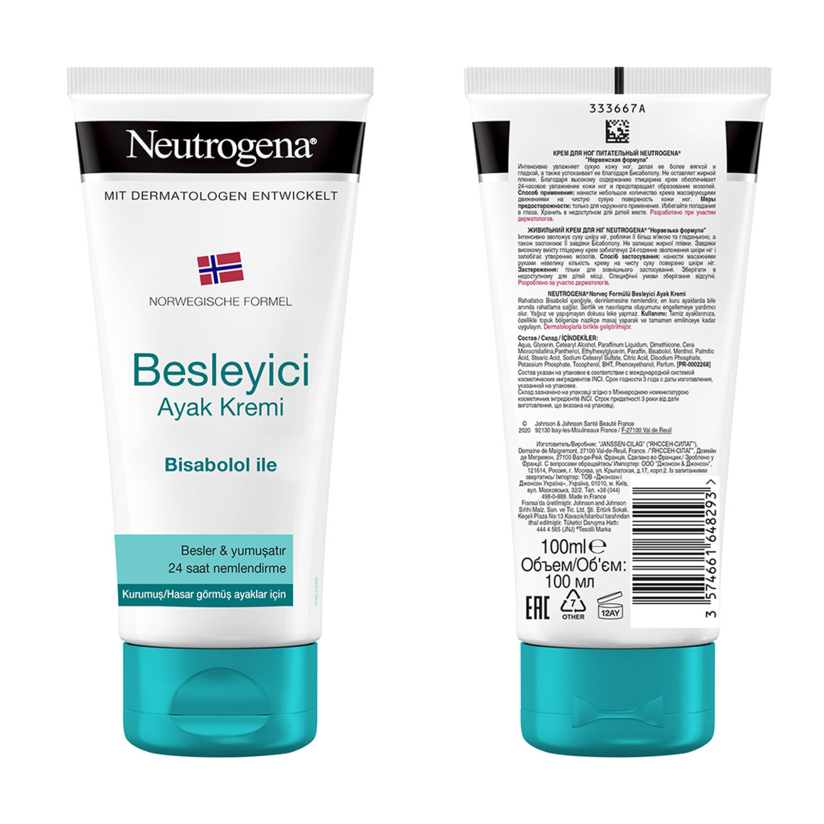 Neutrogena Besleyici Ayak Kremi 100 Ml - Görsel 2