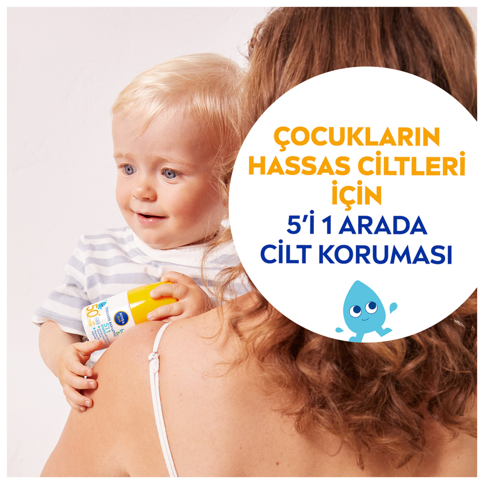 Nivea Sun Çocuklar İçin Hassas Koruma Sağlayan Roll On SPF 50 50 ml - Görsel 2