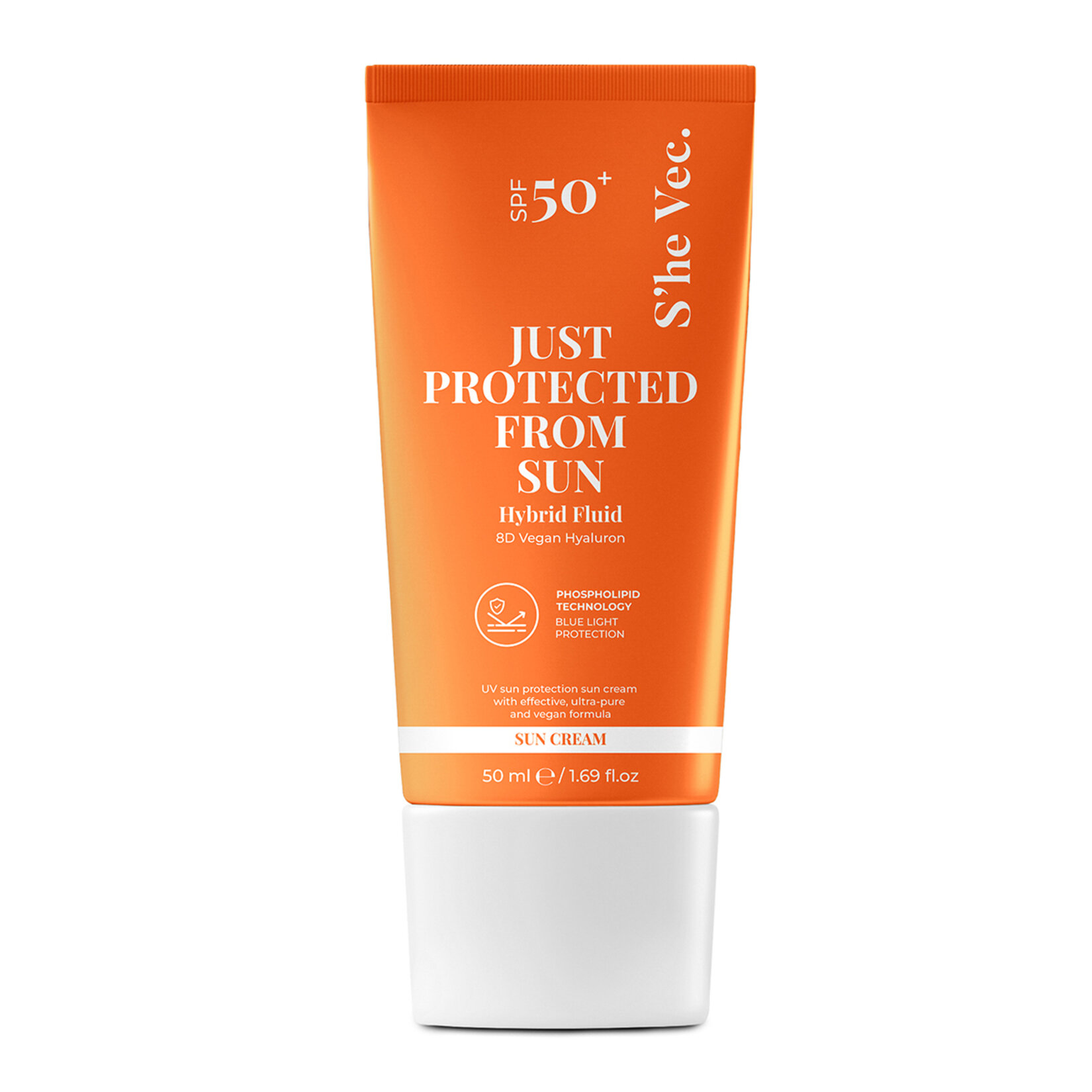 S'he Vec. Just Protected From Sun SPF 50 50 ml - Görsel 2